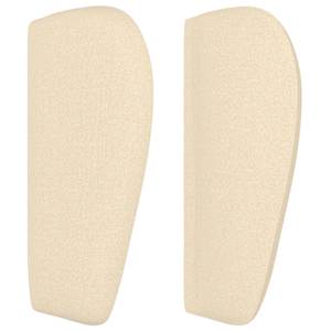 Čelo postele typu ušák krémové 93x23x78/88 cm textil - obrázek 4