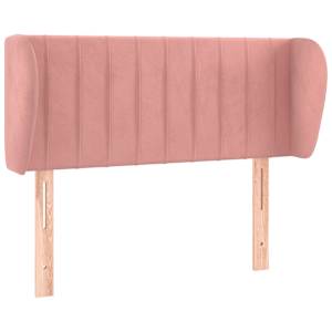 Čelo postele typu ušák růžová 83x23x78/88 cm samet - obrázek 2