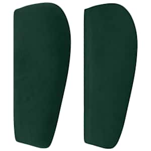 Čelo postele typu ušák tmavě zelené 83x23x78/88 cm samet - obrázek 4