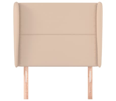 vidaXL Testiera ad Orecchio Cappuccino 83x23x118/128 cm in Similpelle