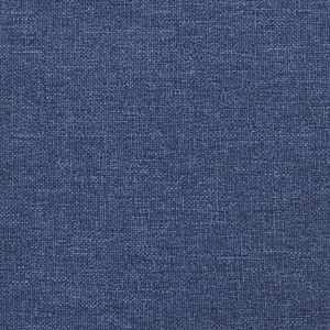 Čelo postele typu ušák modré 93x23x118/128 cm textil - obrázek 8