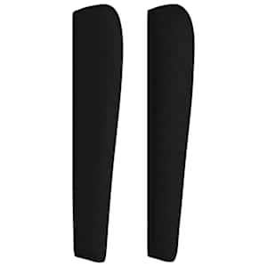 Čelo postele typu ušák černé 103x23x118/128 cm textil - obrázek 4