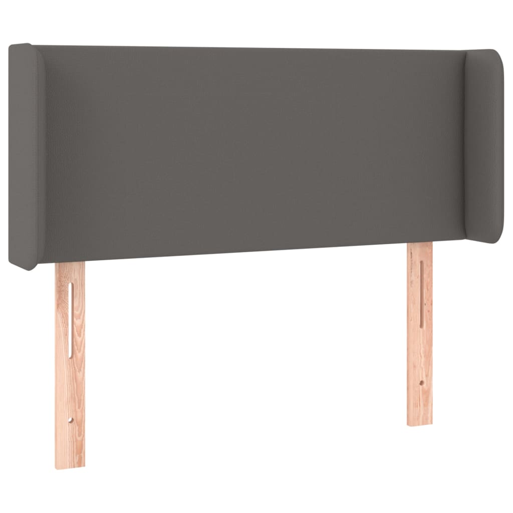 vidaXL ÄŚelo postele typu uĹˇĂˇk ĹˇedĂˇ 103 x 16 x 78/88 cm umÄ›lĂˇ kĹŻĹľe
