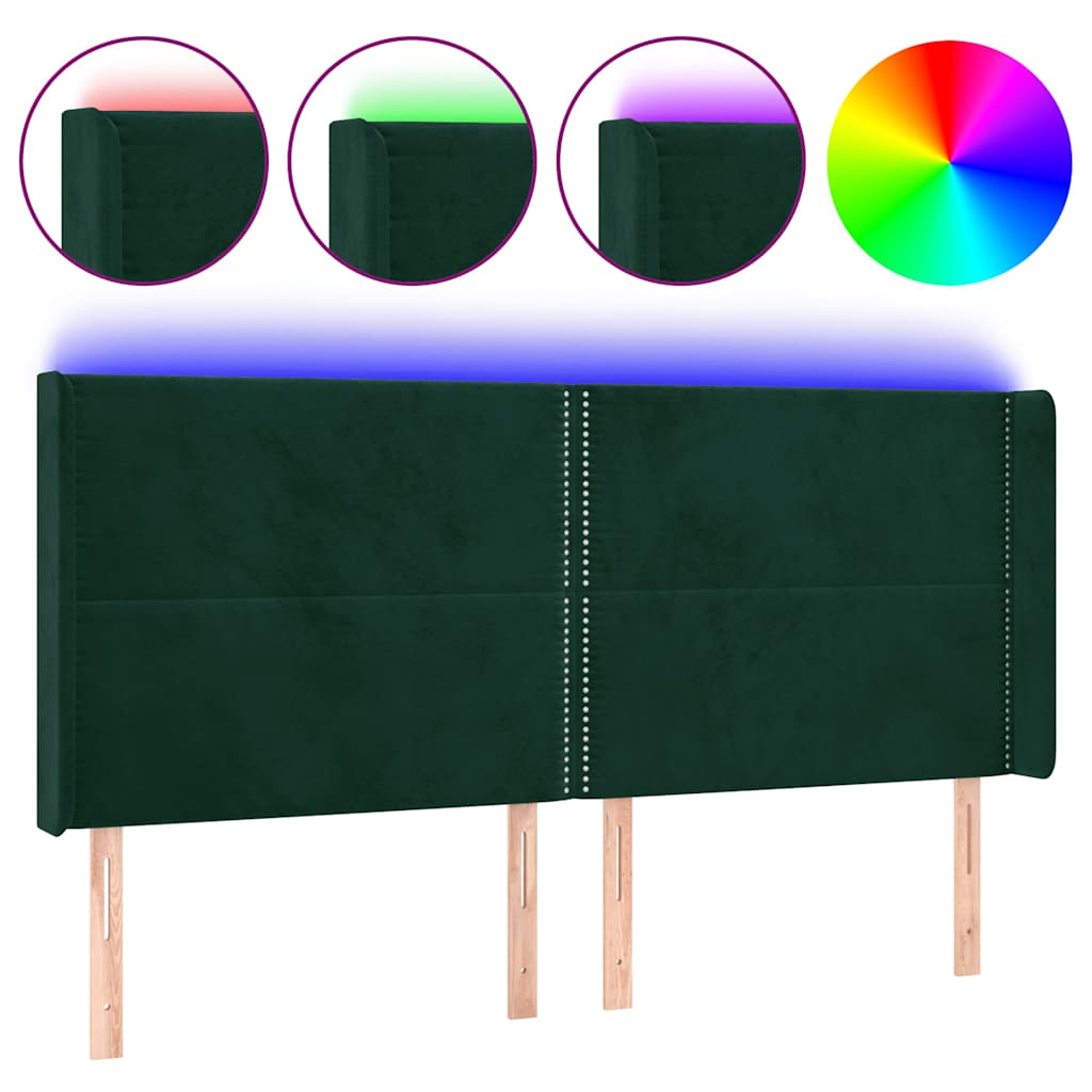 vidaXL Ξ�ΞµΟ†Ξ±Ξ»Ξ¬Ο�ΞΉ Ξ�Ο�ΞµΞ²Ξ±Ο„ΞΉΞΏΟ� LED Ξ£ΞΊΞΏΟ�Ο�ΞΏ Ξ Ο�Ξ¬ΟƒΞΉΞ½ΞΏ 203x16x118/128 ΞµΞΊ