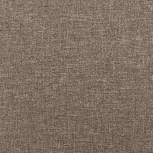 Box spring postel s matrací taupe 140x200 cm textil - obrázek 9