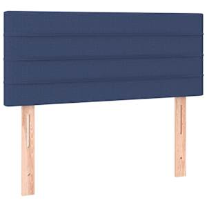 Box spring postel s matrací modrá 80x200 cm textil - obrázek 6