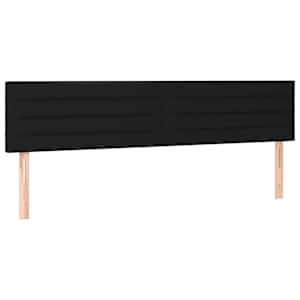 Box spring postel s matrací černá 160x200 cm textil - obrázek 6