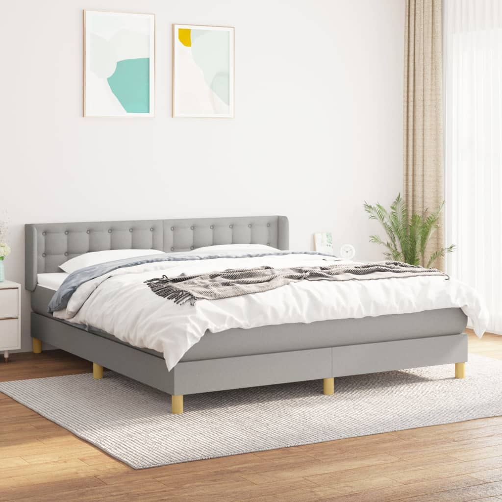  ΚΡΕΒΑΤΙ BOXSPRING ΜΕ ΣΤΡΩΜΑ ΑΝ. ΠΡΑΣΙΝΟ 160X200ΕΚ ΥΦΑΣΜΑΤΙΝΟ V-3130601