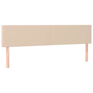 Box spring postel s matrací cappuccino 200 x 200 cm umělá kůže - obrázek 6