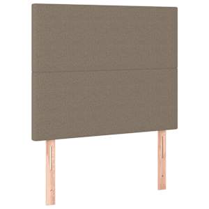 Box spring postel s matrací taupe 90x190 cm textil - obrázek 6