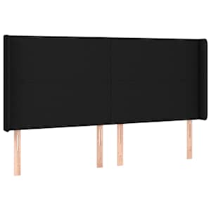 Box spring postel s matrací černá 180x200 cm textil - obrázek 6