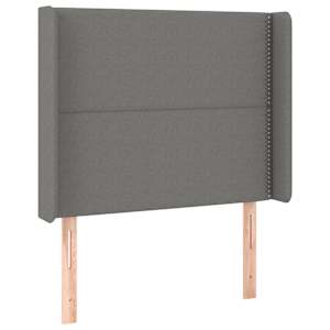 Box spring postel s matrací tmavě šedá 90x190 cm textil - obrázek 6