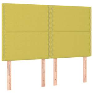 Box spring postel s matrací zelená 140x190 cm textil - obrázek 6