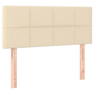Box spring postel s matrací a LED krémová 80 x 200 cm textil - obrázek 7