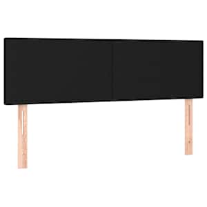 Box spring postel s matrací černá 140 x 190 cm textil - obrázek 6