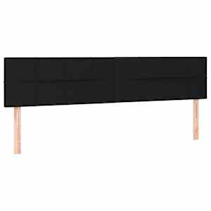 Box spring postel s matrací černá 180x200 cm textil - obrázek 6