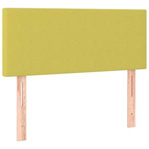 Box spring postel s matrací zelená 100 x 200 cm textil - obrázek 8