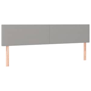 Box spring postel s matrací světle šedá 180 x 200 cm textil - obrázek 6