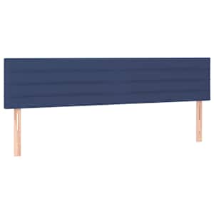 Box spring postel s matrací modrá 180x200 cm textil - obrázek 6