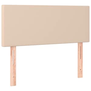 Box spring postel s matrací cappuccino 100x200 cm umělá kůže - obrázek 6