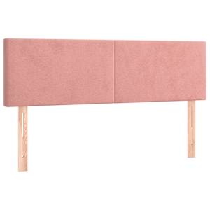 Box spring postel s matrací růžová 140x190 cm samet - obrázek 6