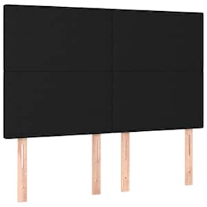 Box spring postel s matrací černá 160x200 cm textil - obrázek 6