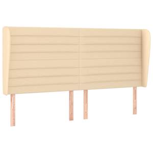 Box spring postel s matrací krémová 160x200 cm textil - obrázek 6