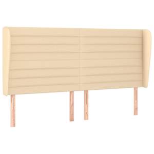 Box spring postel s matrací krémová 180x200 cm textil - obrázek 6