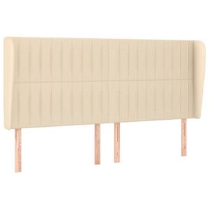 Box spring postel s matrací krémová 180x200 cm textil - obrázek 6