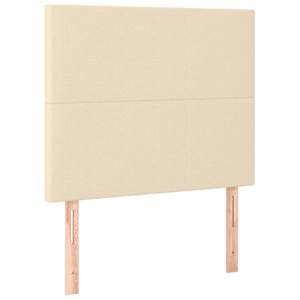 Box spring postel s matrací krémová 80 x 200 cm textil - obrázek 6