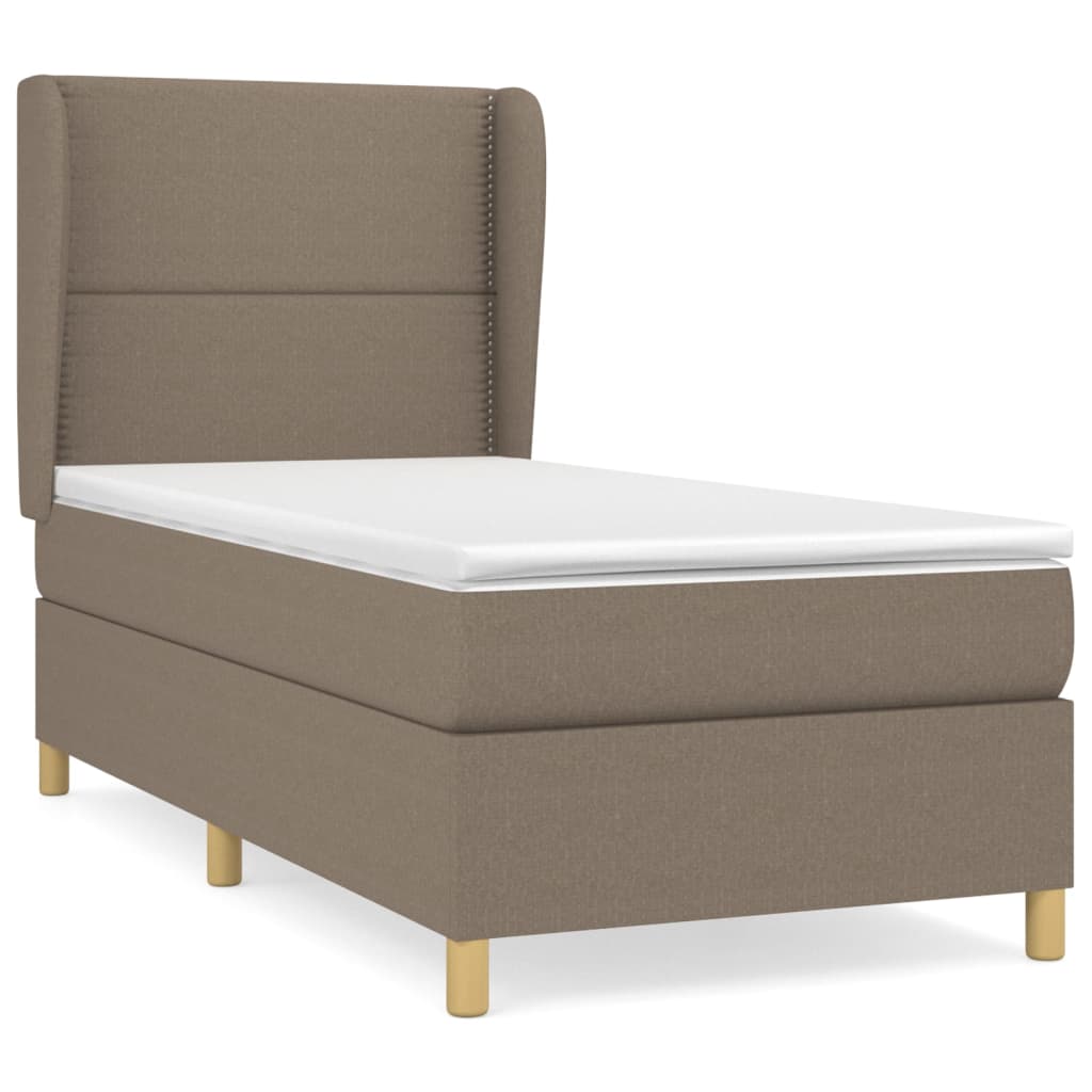 vidaXL  Boxspring   Taupe 100 x 200 . 