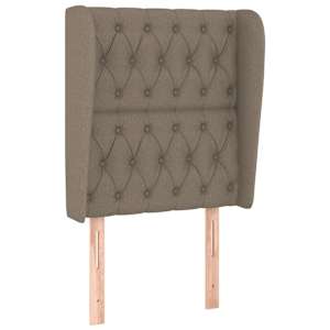 Box spring postel s matrací taupe 80x200 cm textil - obrázek 6