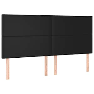 Box spring postel s matrací černá 180x200 cm umělá kůže - obrázek 6
