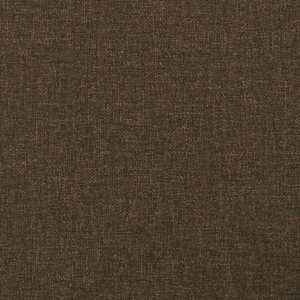 Rám postele bez matrace tmavě hnědá 80 x 200 cm textil - obrázek 11