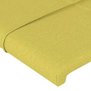 Rám postele s čelem zelený 90x190 cm textil - obrázek 10