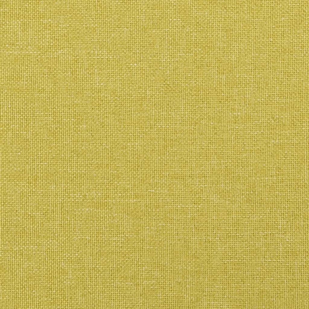 zöld szövet ágykeret fejtámlával 80 x 200 cm