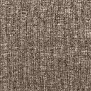 Rám postele bez matrací taupe 90x200 cm textil - obrázek 11