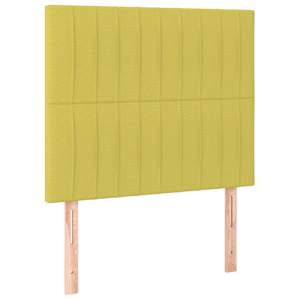 Rám postele s čelem zelený 90x200 cm textil - obrázek 7