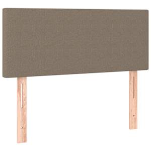 Box spring postel s matrací taupe 90x190 cm textil - obrázek 6