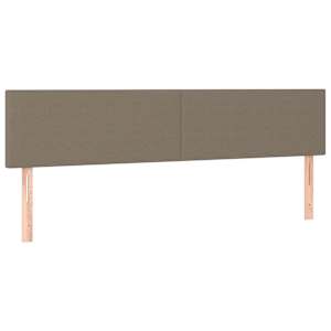 Box spring postel s matrací taupe 160x200 cm textil - obrázek 6