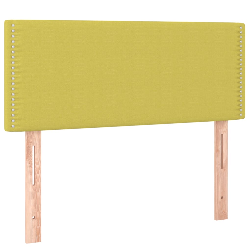 Box spring postel s matrací zelená 90x200 cm textil - obrázek 6