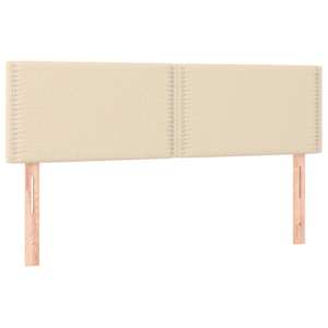 Box spring postel s matrací krémová 140x190 cm textil - obrázek 6