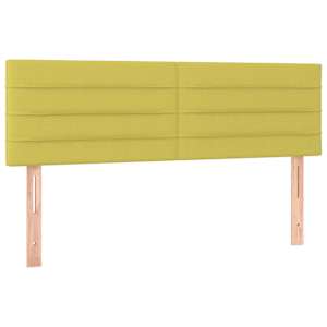 Box spring postel s matrací zelená 140x190 cm textil - obrázek 7