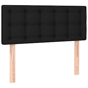 Box spring postel s matrací černá 90x190 cm textil - obrázek 6