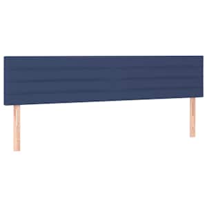 Box spring postel s matrací modrá 180x200 cm textil - obrázek 6
