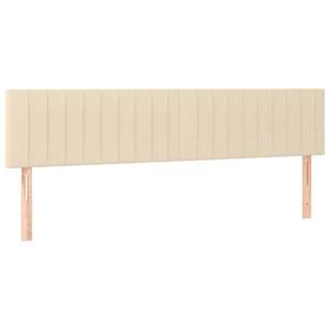 Box spring postel s matrací krémová 180x200 cm textil - obrázek 6