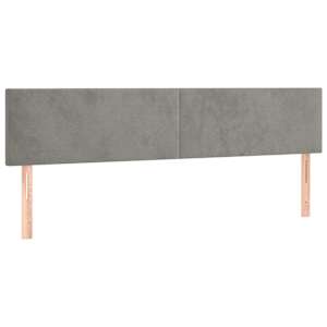 Box spring postel s matrací světle šedá 200x200 cm samet - obrázek 6