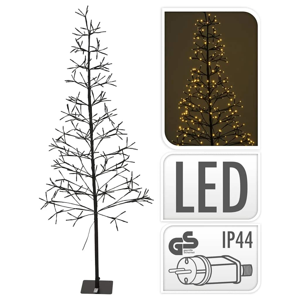 Ambiance Kerstboom met 280 LED's 150 cm