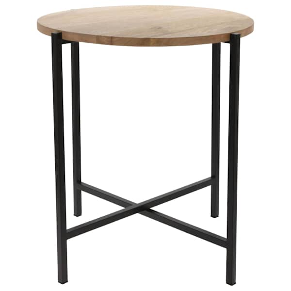 Ambiance &uuml;mmargune lisalaud, puit ja metall, 45 cm