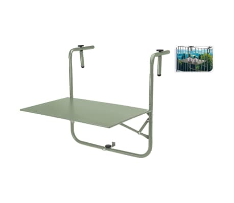ProGarden Balcony Table Matte Light Green